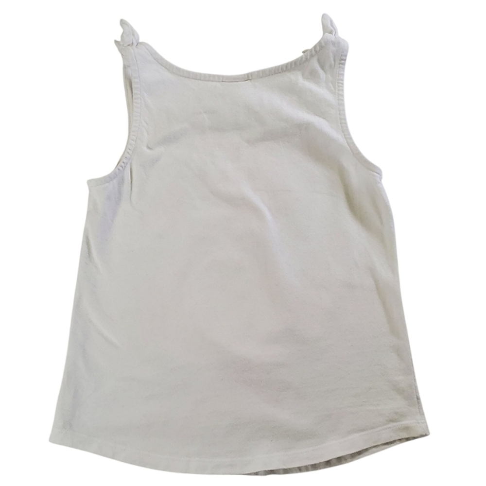 K1351 * Gymboree Girls You Had Me At Aloha Graphic Tank White Size M (7/8) - Picture 3 of 8